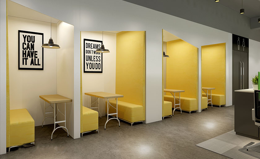 上海知名教育培訓機構公司辦公室裝修-第2張圖片-上海古都建筑設計集團