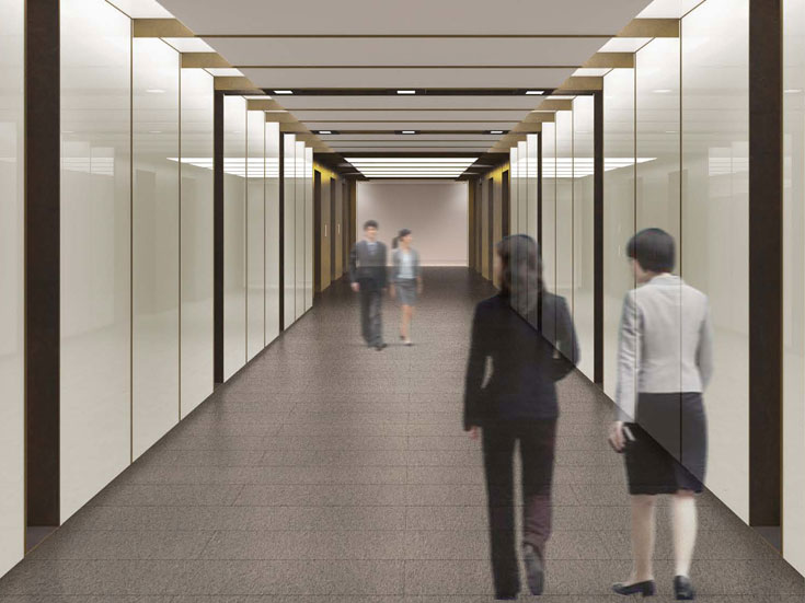 上海綠地廣場大廈寫字樓設計-第4張圖片-上海古都建筑設計集團