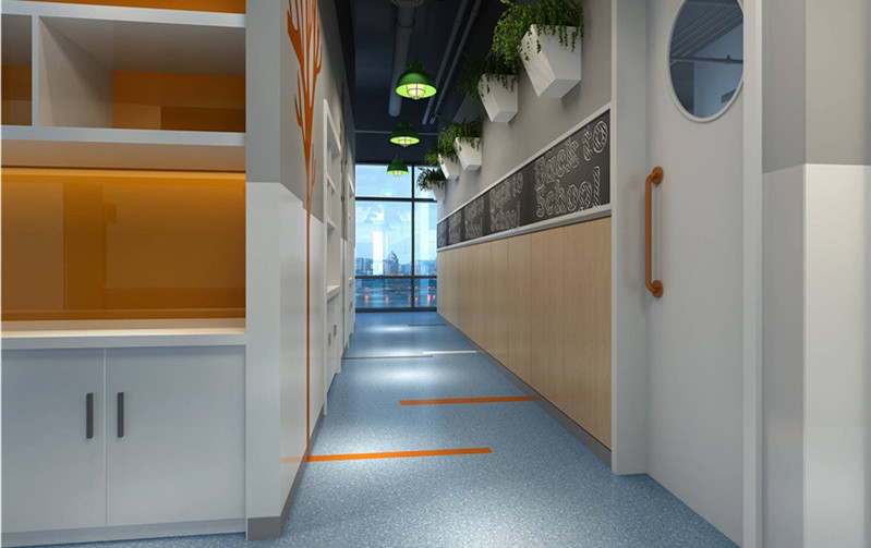 三樂教育機構裝修設計方案-第6張圖片-上海古都建筑設計集團