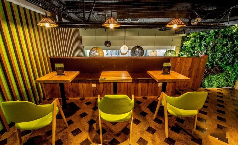 徐匯180平米甜品店鋪裝修設(shè)計圖片-第3張圖片-上海古都建筑設(shè)計集團