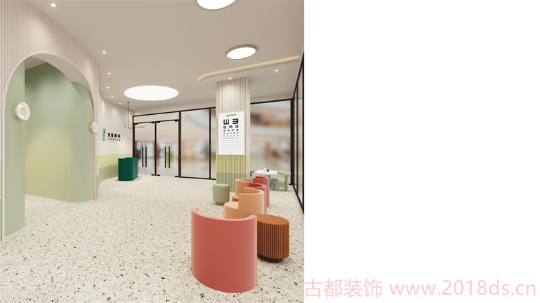 靜安區眼科醫院裝修設計圖200平-第10張圖片-上海古都建筑設計集團