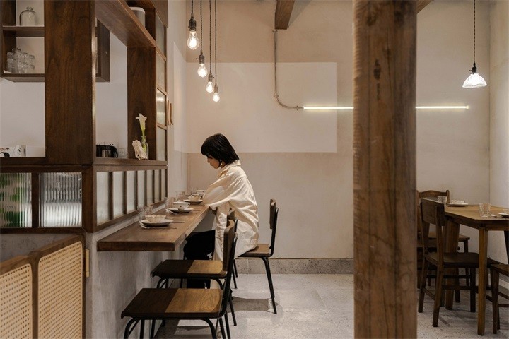 以原生木色為主基調的咖啡廳設計效果-第4張圖片-上海古都建筑設計集團