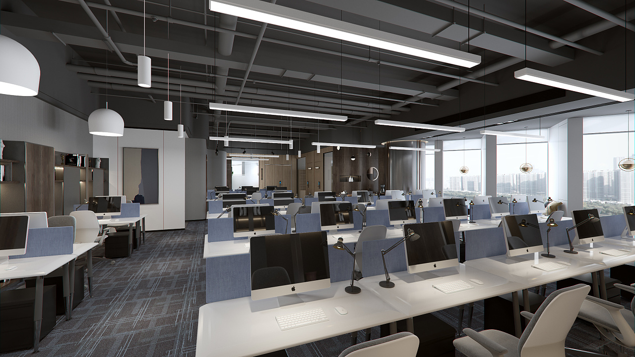 上海浦東新區張江辦公室工業風格-第2張圖片-上海古都建筑設計集團