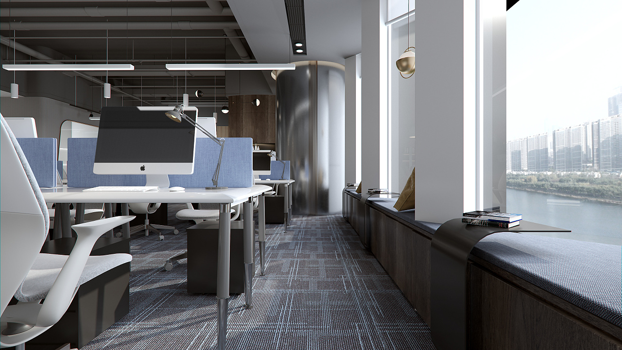 上海浦東新區張江辦公室工業風格-第4張圖片-上海古都建筑設計集團