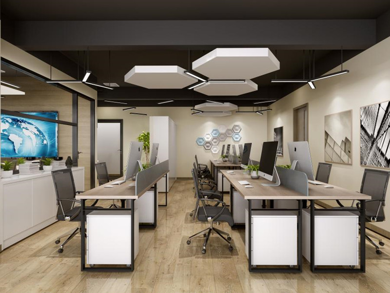 160平信息科技公司辦公室裝修設計效果-第2張圖片-上海古都建筑設計集團