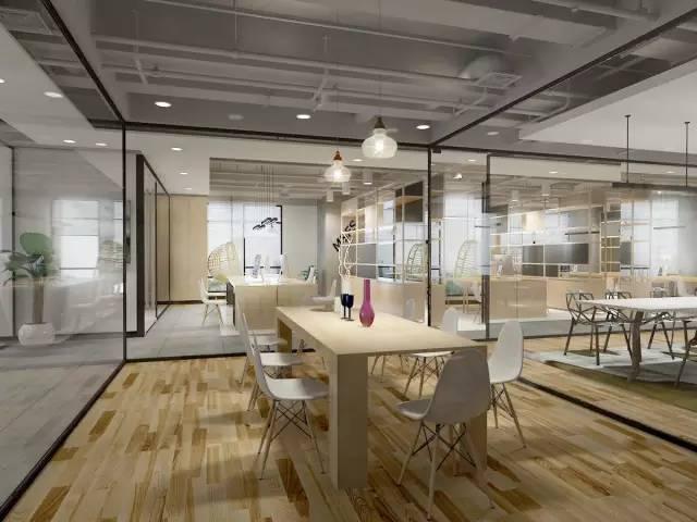 550平雅致工業風辦公室裝修設計效果-第4張圖片-上海古都建筑設計集團