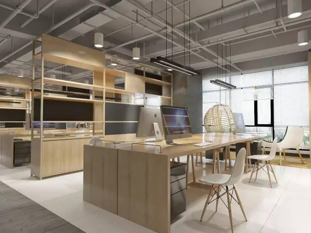 550平雅致工業風辦公室裝修設計效果-第3張圖片-上海古都建筑設計集團