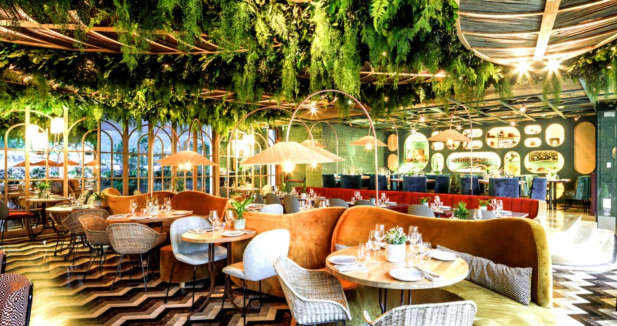 復古主題的餐廳設計裝潢效果-第1張圖片-上海古都建筑設計集團