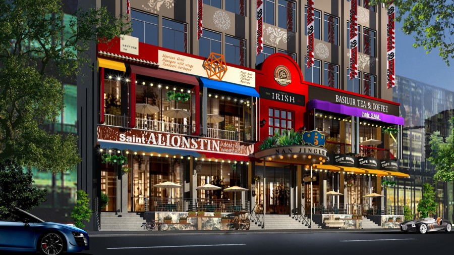 660平工業風格主題餐廳設計效果-第3張圖片-上海古都建筑設計集團