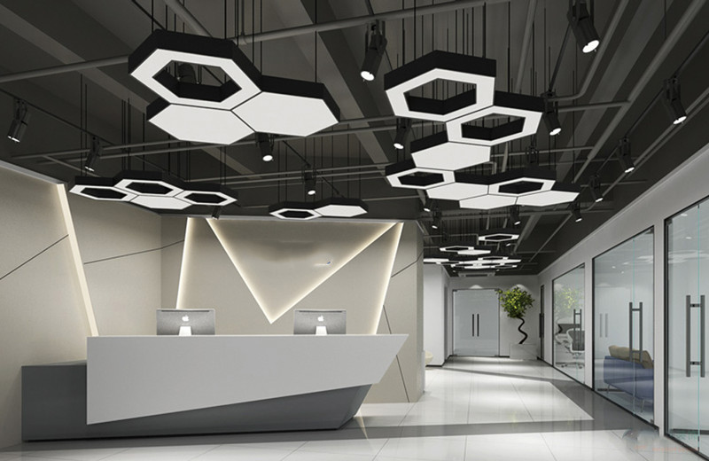 浦東辦公樓裝修設(shè)計_快遞公司辦公室實景圖-第2張圖片-上海古都建筑設(shè)計集團