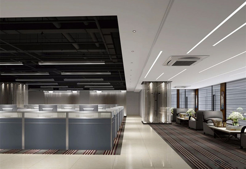 黃浦辦公樓裝潢設計_1780平金融公司辦公室-第3張圖片-上海古都建筑設計集團