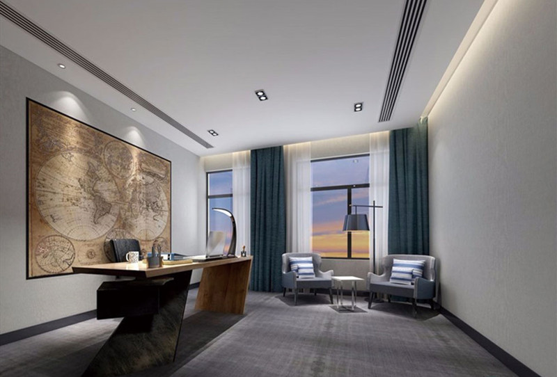 黃浦辦公樓裝潢設計_1780平金融公司辦公室-第5張圖片-上海古都建筑設計集團