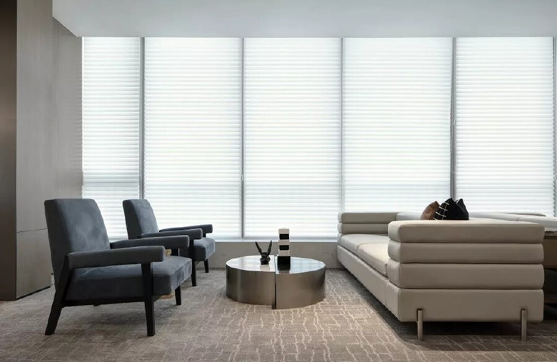 上海高端辦公室設計-4300平科技感辦公室裝修圖-第2張圖片-上海古都建筑設計集團