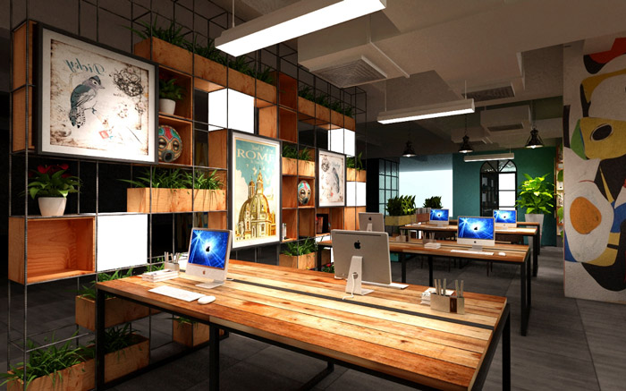 奉賢辦公室裝修服裝公司設計-第4張圖片-上海古都建筑設計集團