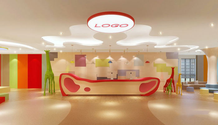 浦東新區辦公室裝修早教中心設計案例-第1張圖片-上海古都建筑設計集團