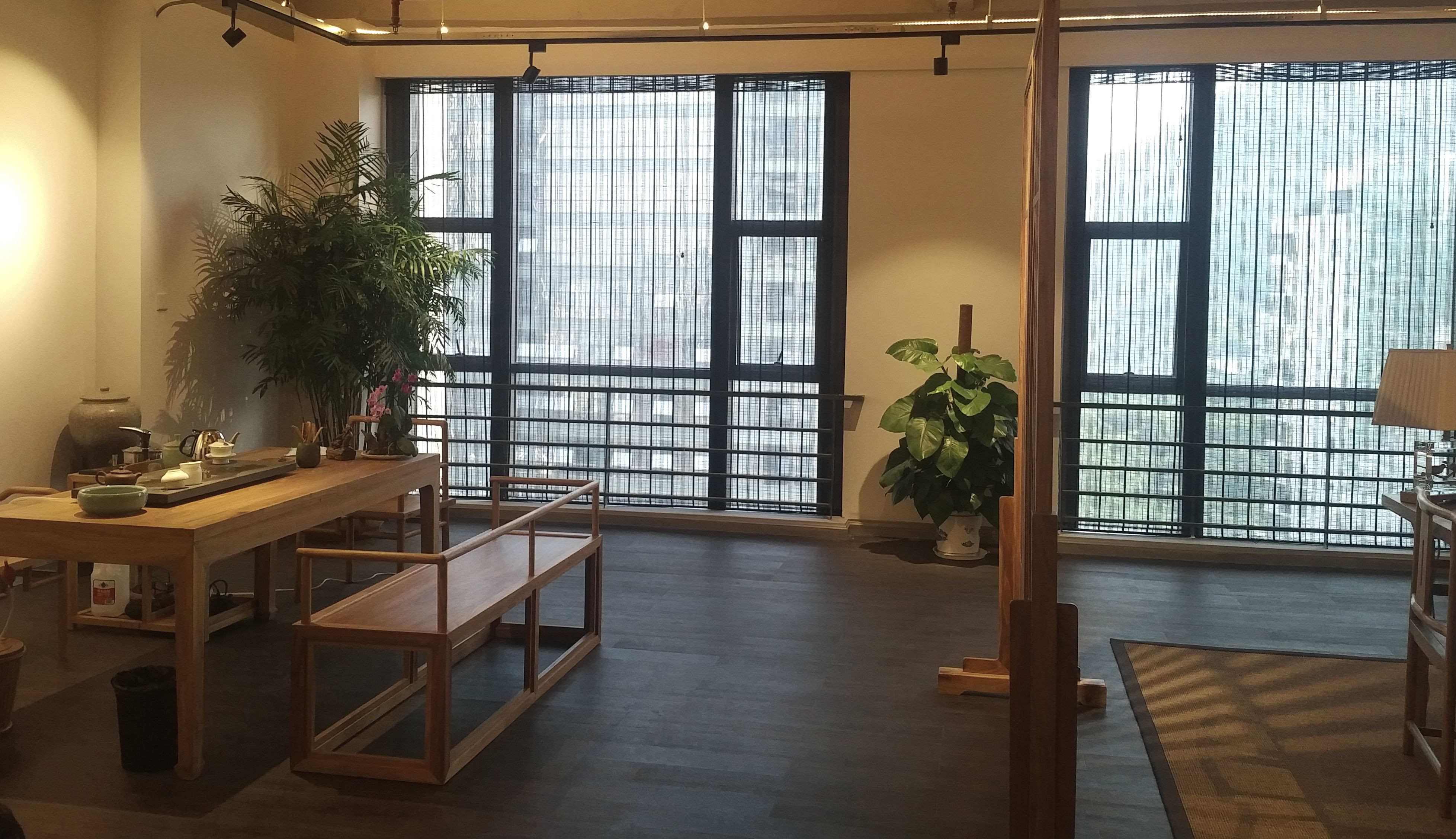 閔行區中式復古辦公室裝修設計-第2張圖片-上海古都建筑設計集團