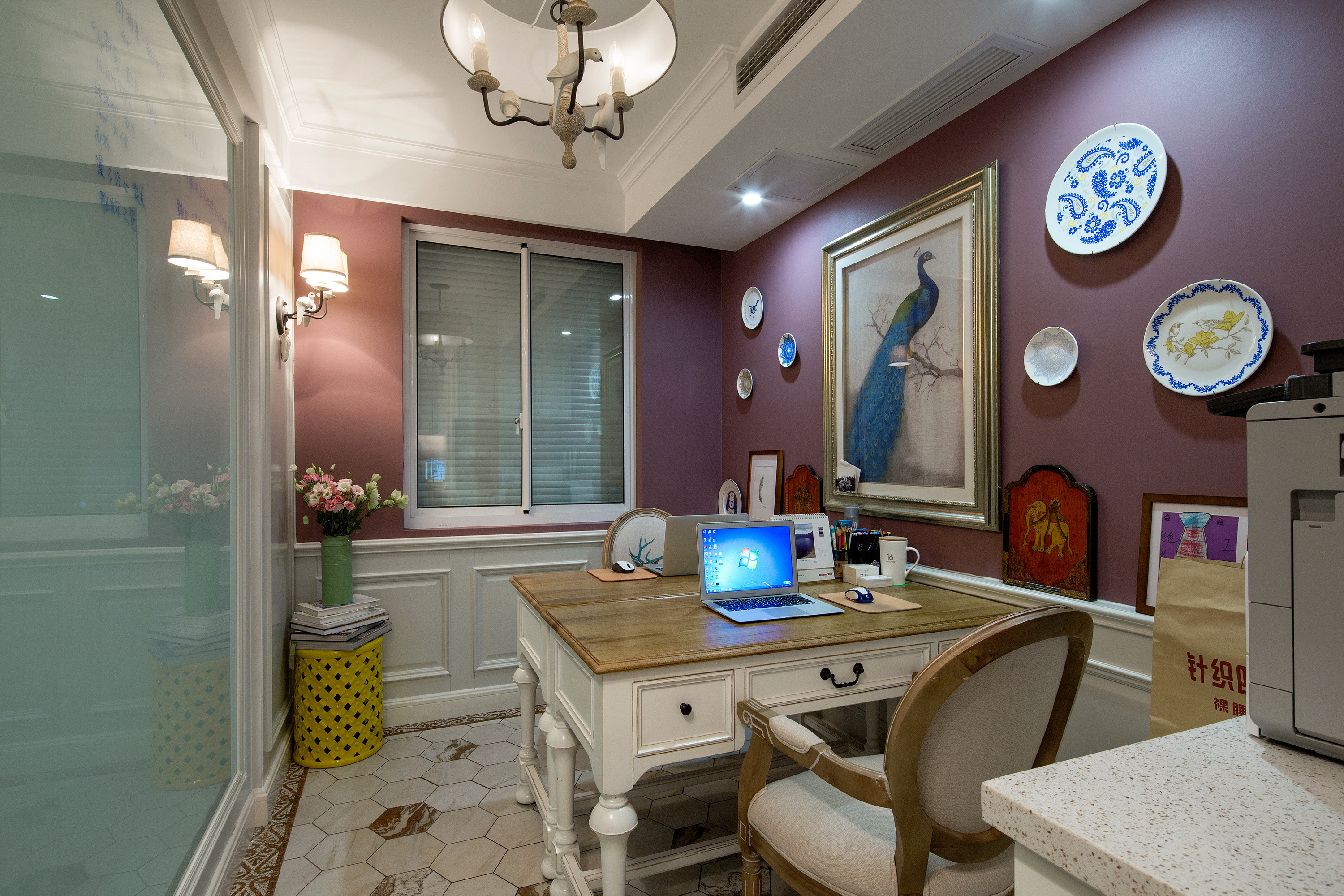 徐匯區120平辦公室裝修美式風格設計-第2張圖片-上海古都建筑設計集團