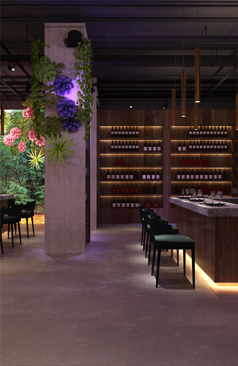 上海辦公室裝修餐廳裝修設計-第4張圖片-上海古都建筑設計集團