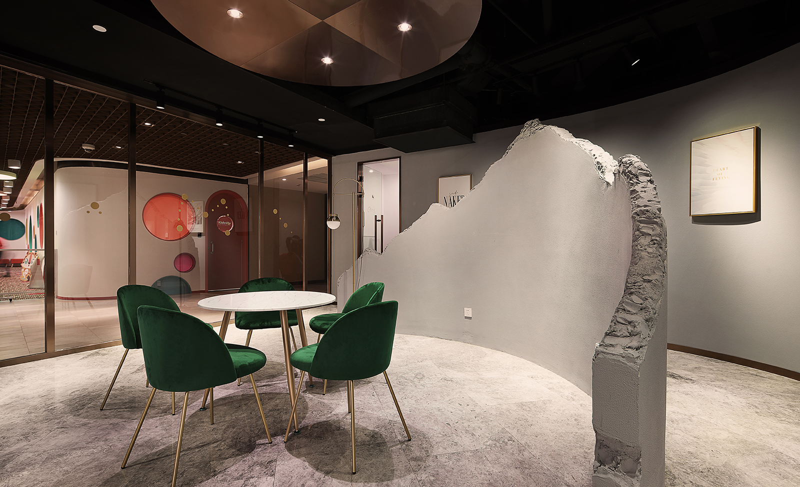 上海辦公室裝修培訓機構(gòu)裝修設(shè)計-第3張圖片-上海古都建筑設(shè)計集團