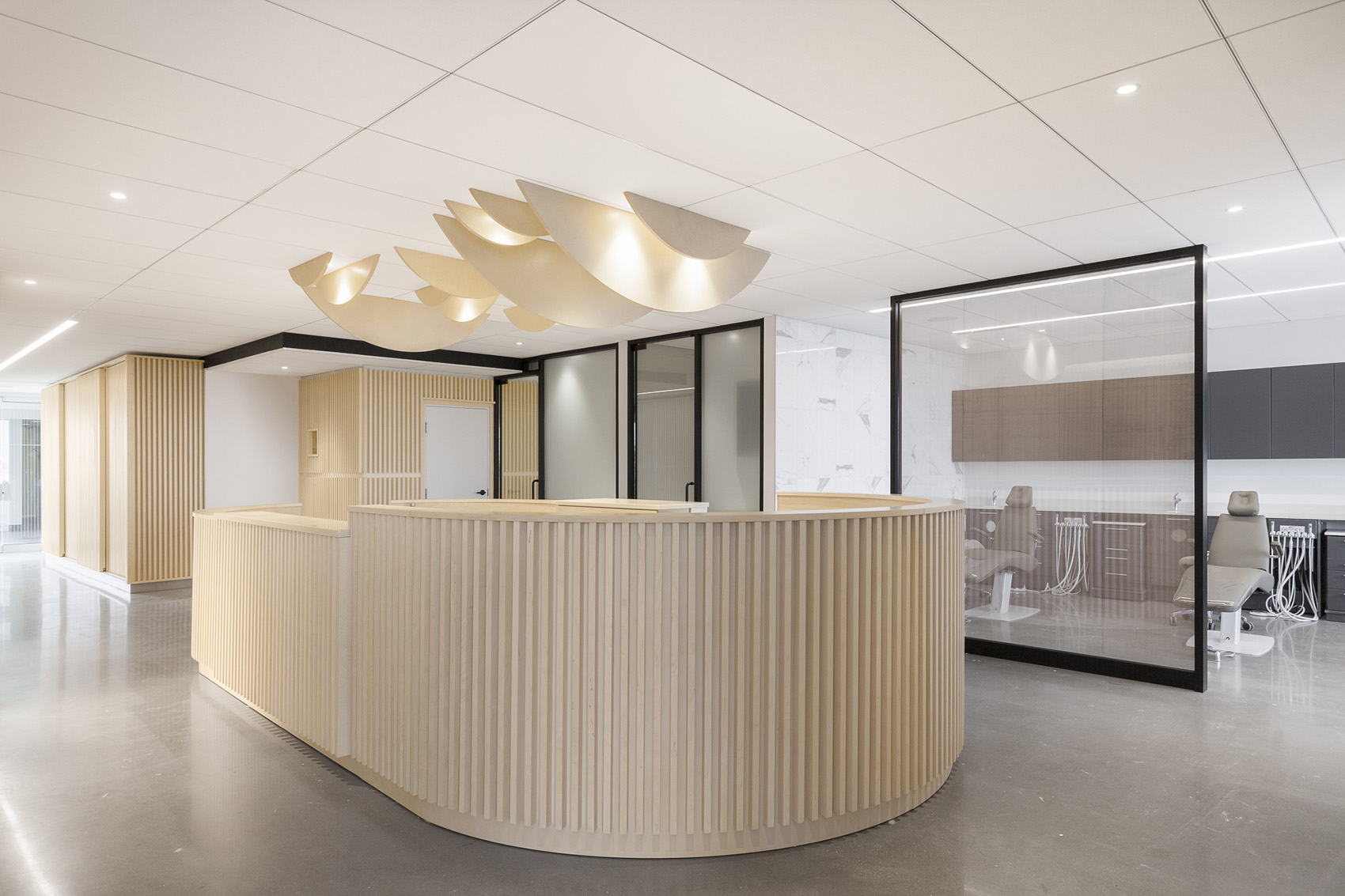 松江區120平牙醫辦公室裝修設計-第3張圖片-上海古都建筑設計集團