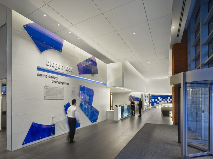 徐匯區(qū)120平生物科技辦公室裝修設(shè)計-第1張圖片-上海古都建筑設(shè)計集團(tuán)