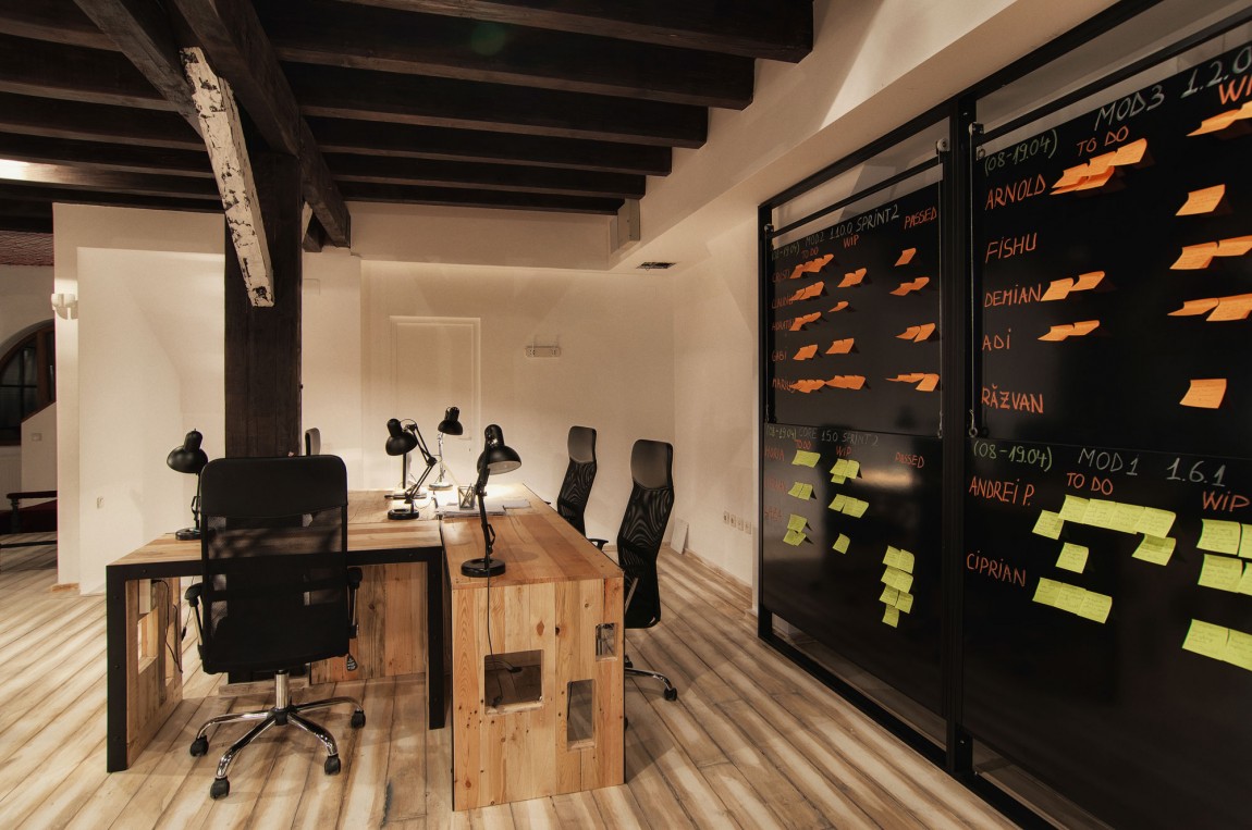 黃浦區(qū)復古復式風格辦公室裝修設(shè)計-第2張圖片-上海古都建筑設(shè)計集團