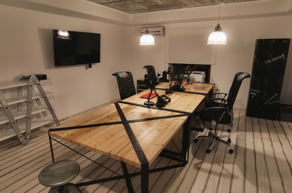 黃浦區(qū)復古復式風格辦公室裝修設(shè)計-第3張圖片-上海古都建筑設(shè)計集團