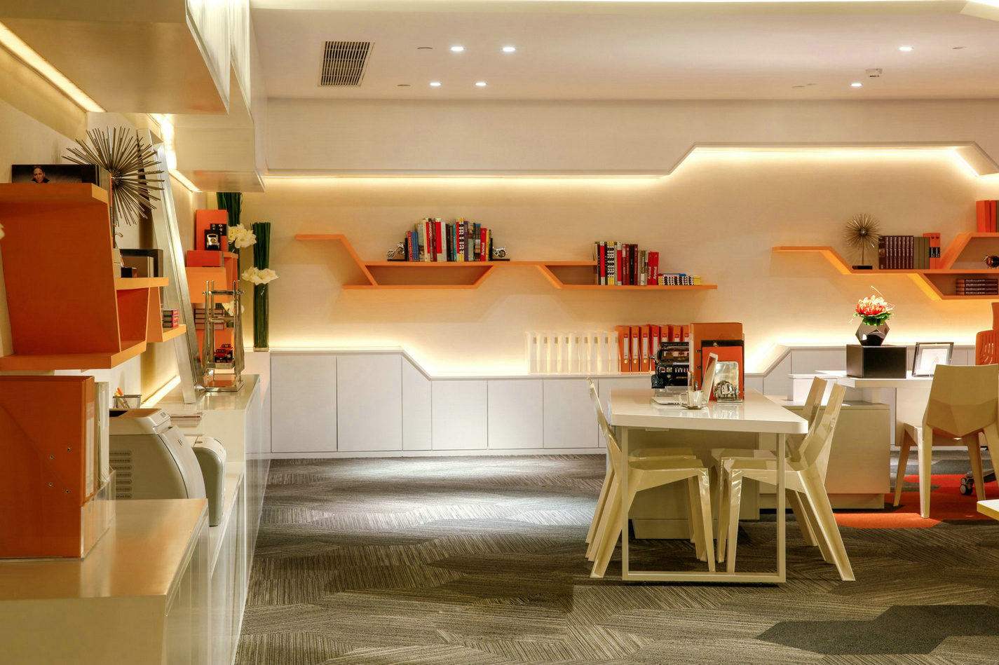 普陀區120平廣告公司辦公室裝修設計-第3張圖片-上海古都建筑設計集團