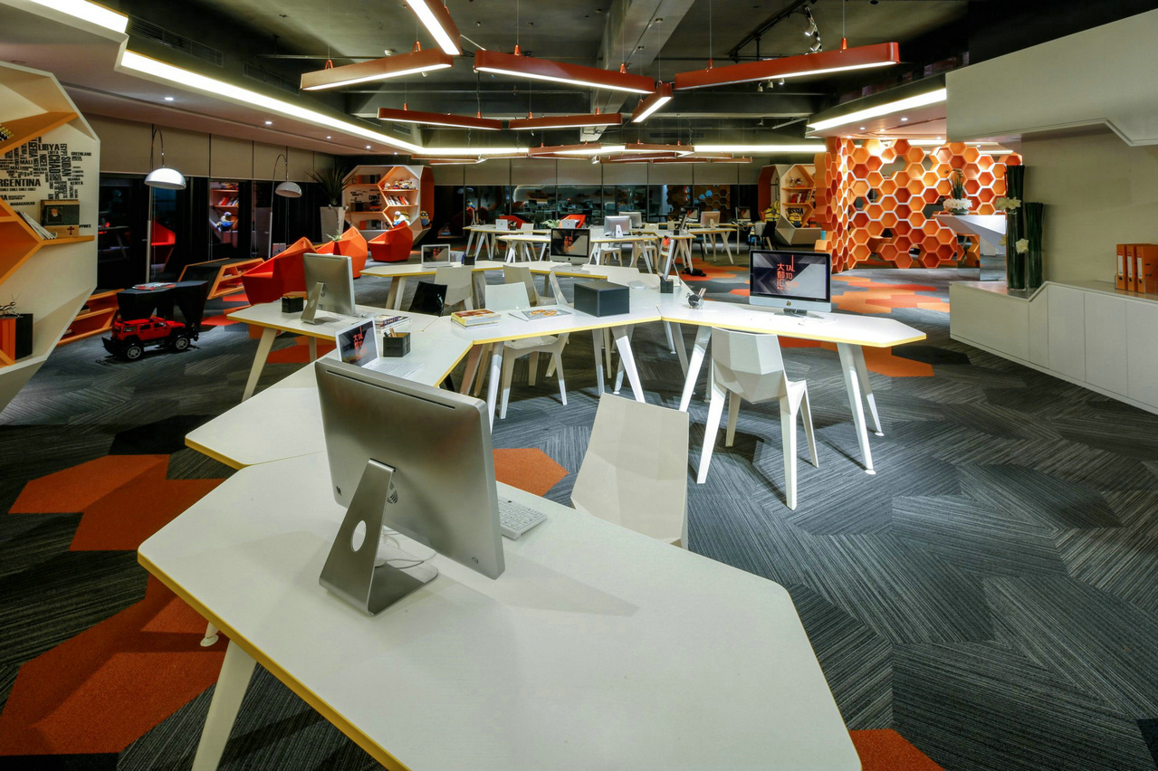 普陀區120平廣告公司辦公室裝修設計-第4張圖片-上海古都建筑設計集團