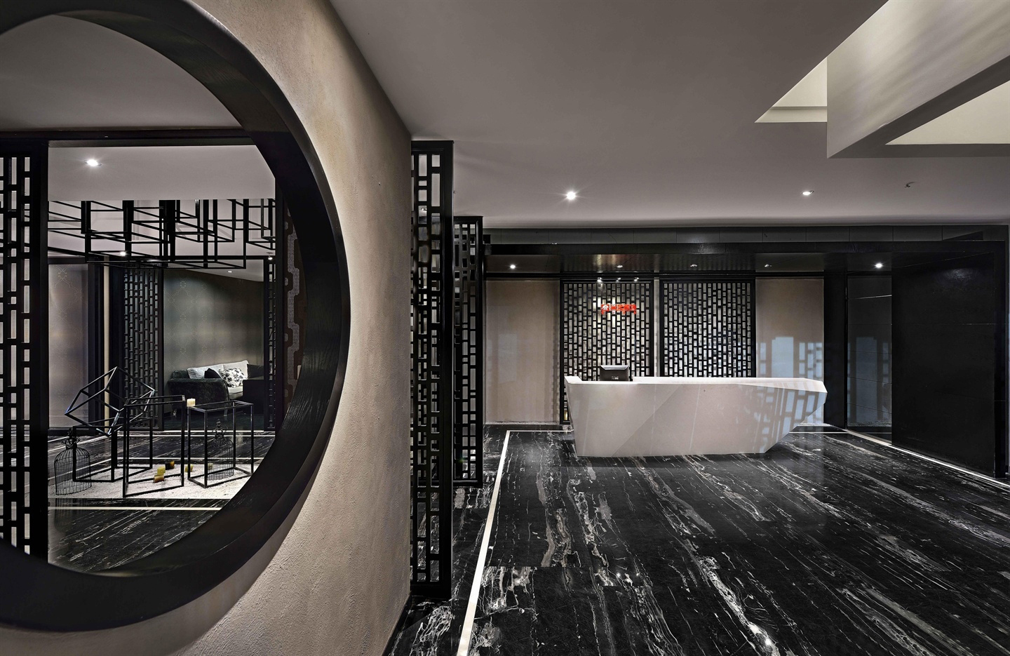 金山區200平辦公室裝修靜謐風格設計-第1張圖片-上海古都建筑設計集團