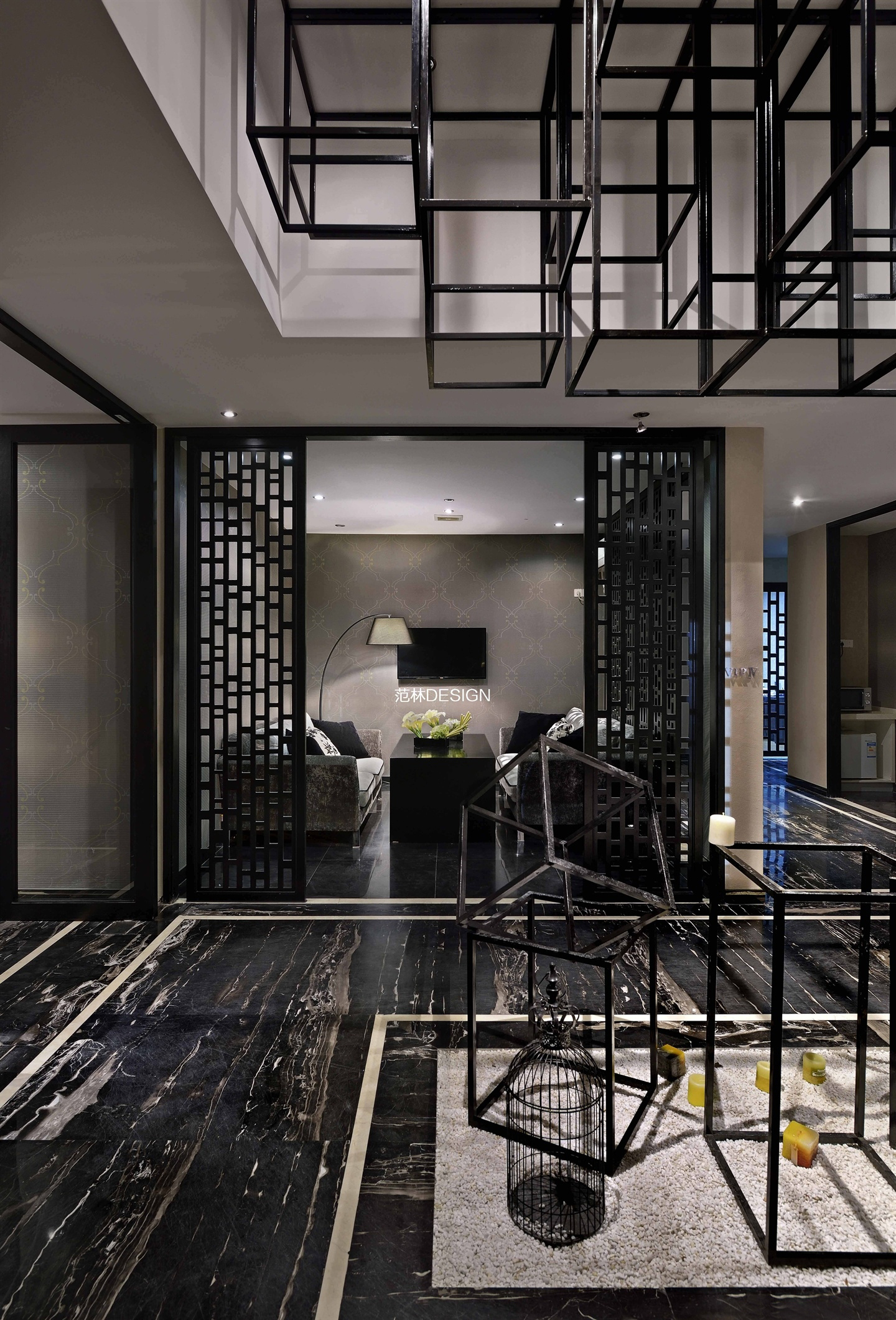 金山區200平辦公室裝修靜謐風格設計-第5張圖片-上海古都建筑設計集團