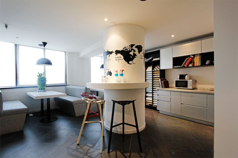 長寧區簡約風格辦公室裝修設計-第1張圖片-上海古都建筑設計集團