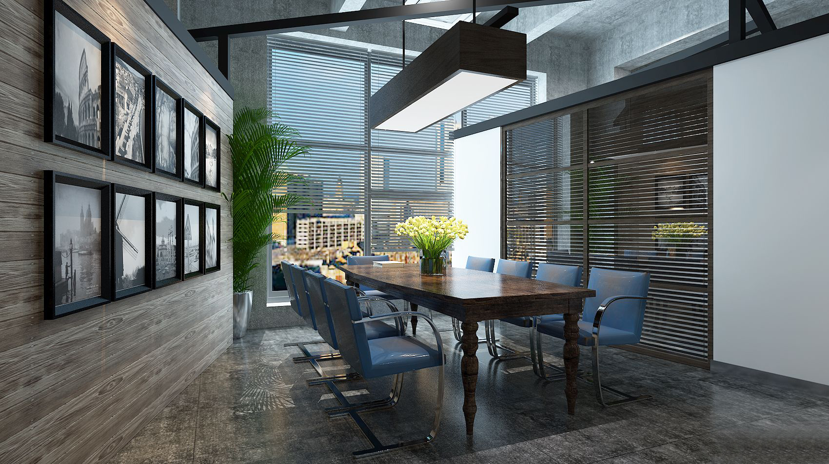 虹口區清新風格辦公室裝修設計-第1張圖片-上海古都建筑設計集團