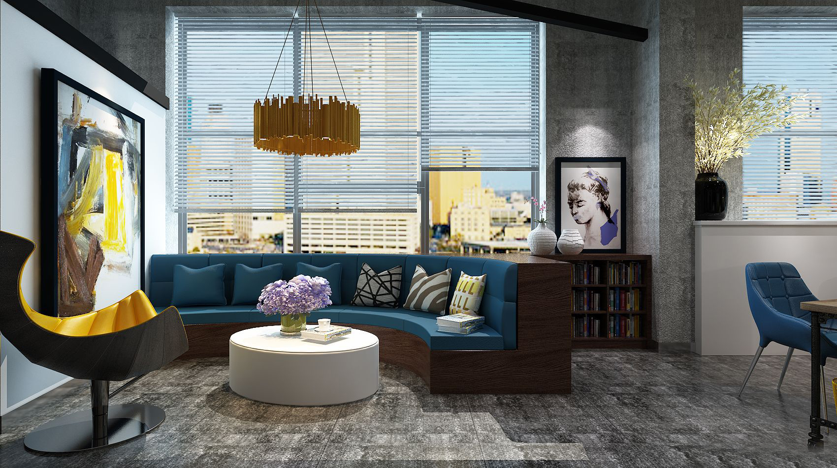 虹口區清新風格辦公室裝修設計-第7張圖片-上海古都建筑設計集團