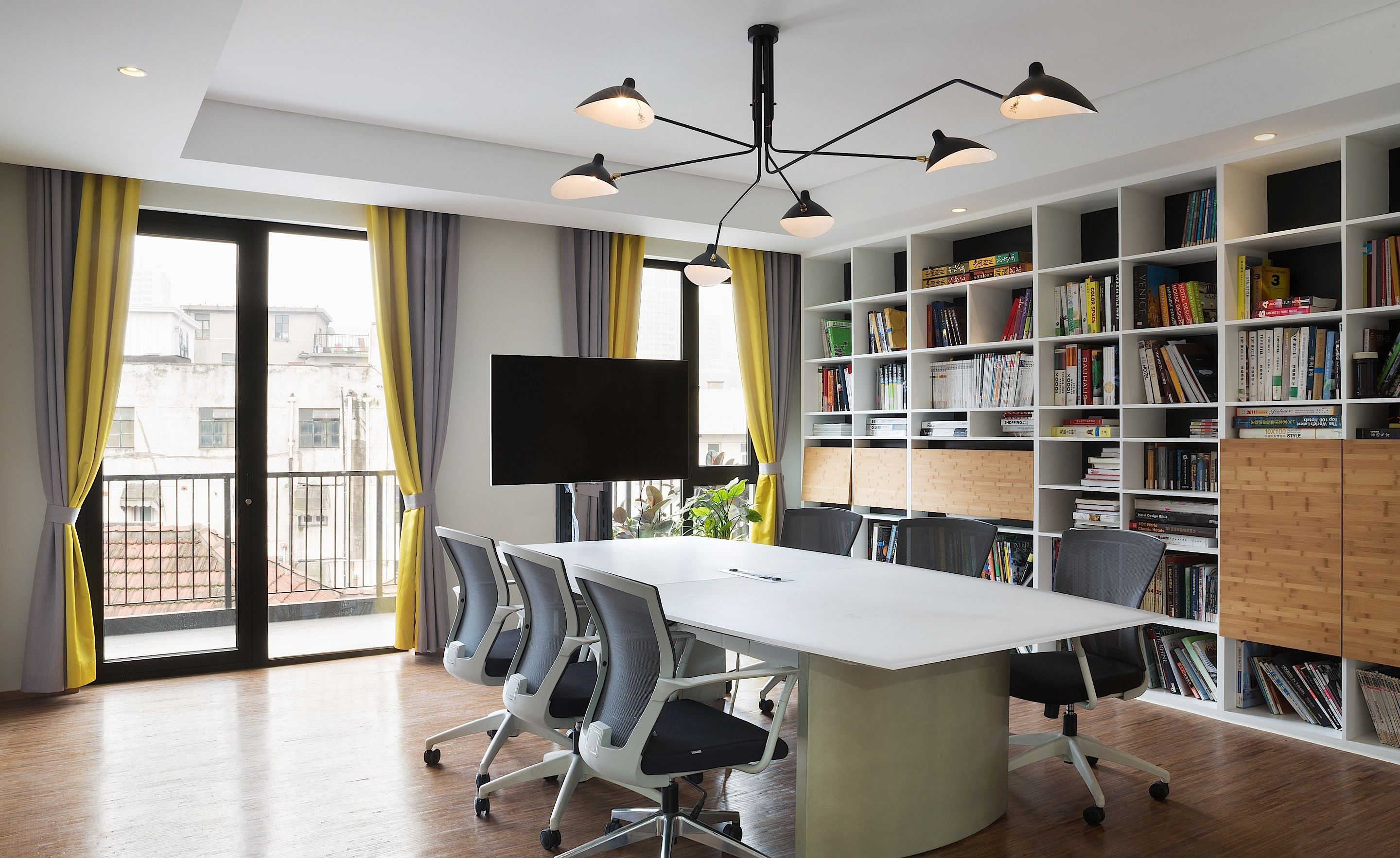 徐匯區辦公室裝修落地窗設計-第3張圖片-上海古都建筑設計集團