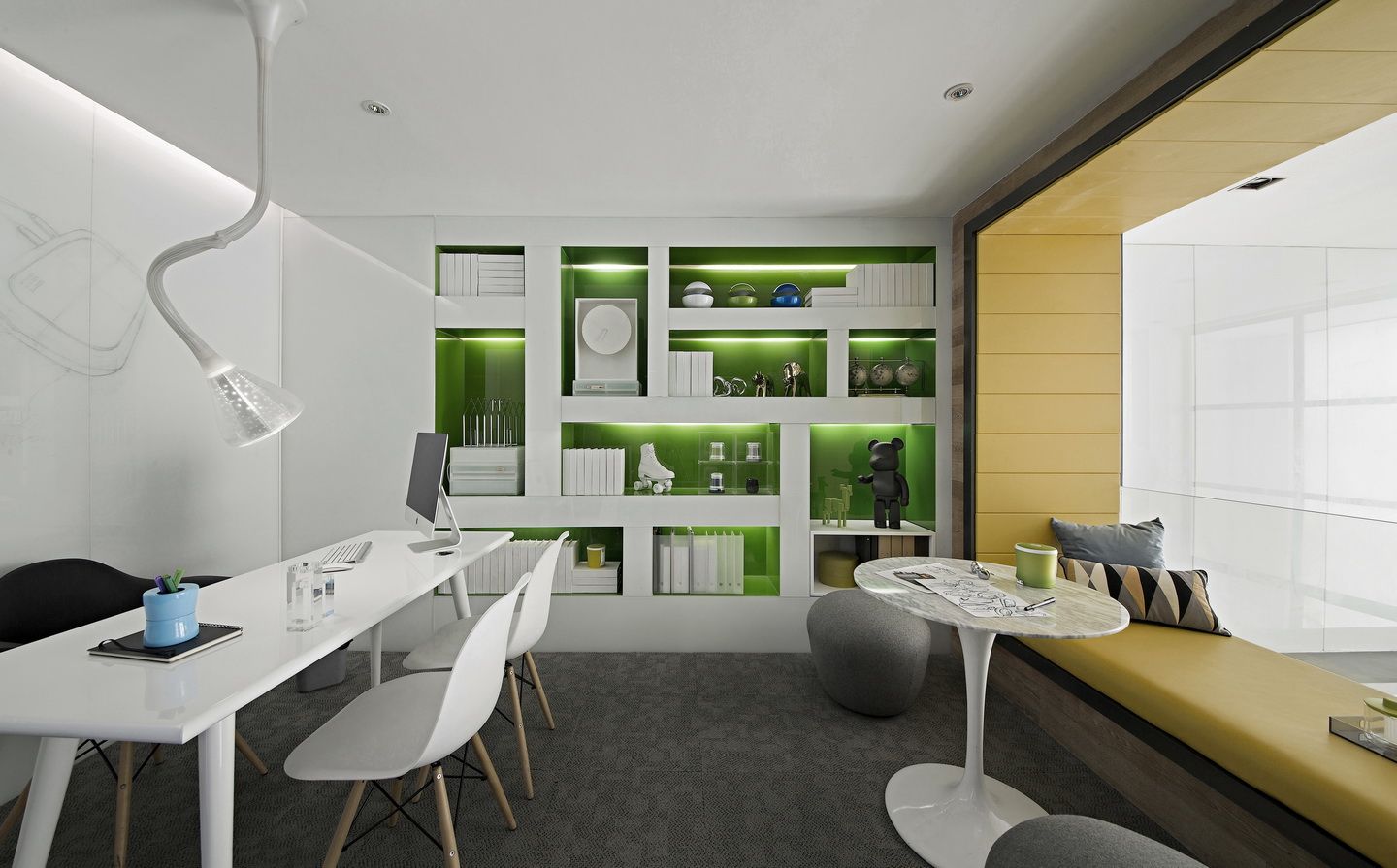 閔行區50平復式loft風格辦公室裝修設計-第5張圖片-上海古都建筑設計集團