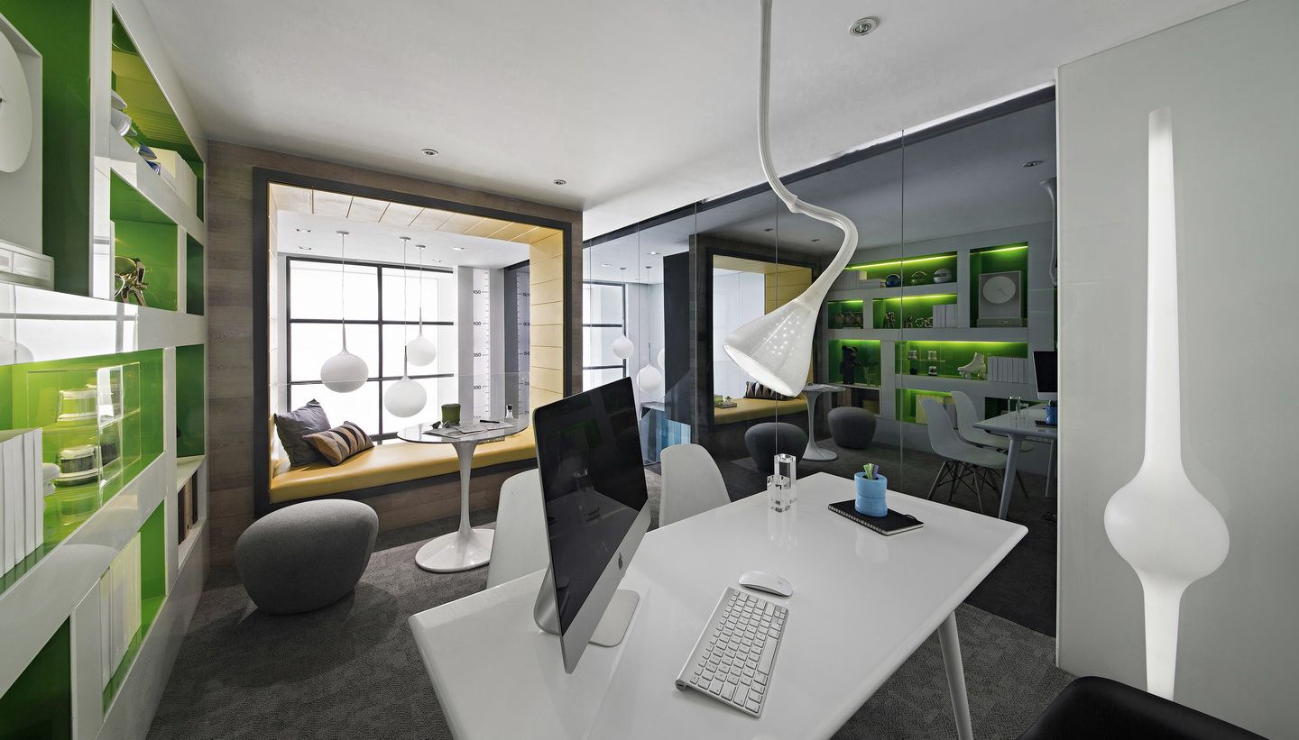 閔行區50平復式loft風格辦公室裝修設計-第7張圖片-上海古都建筑設計集團