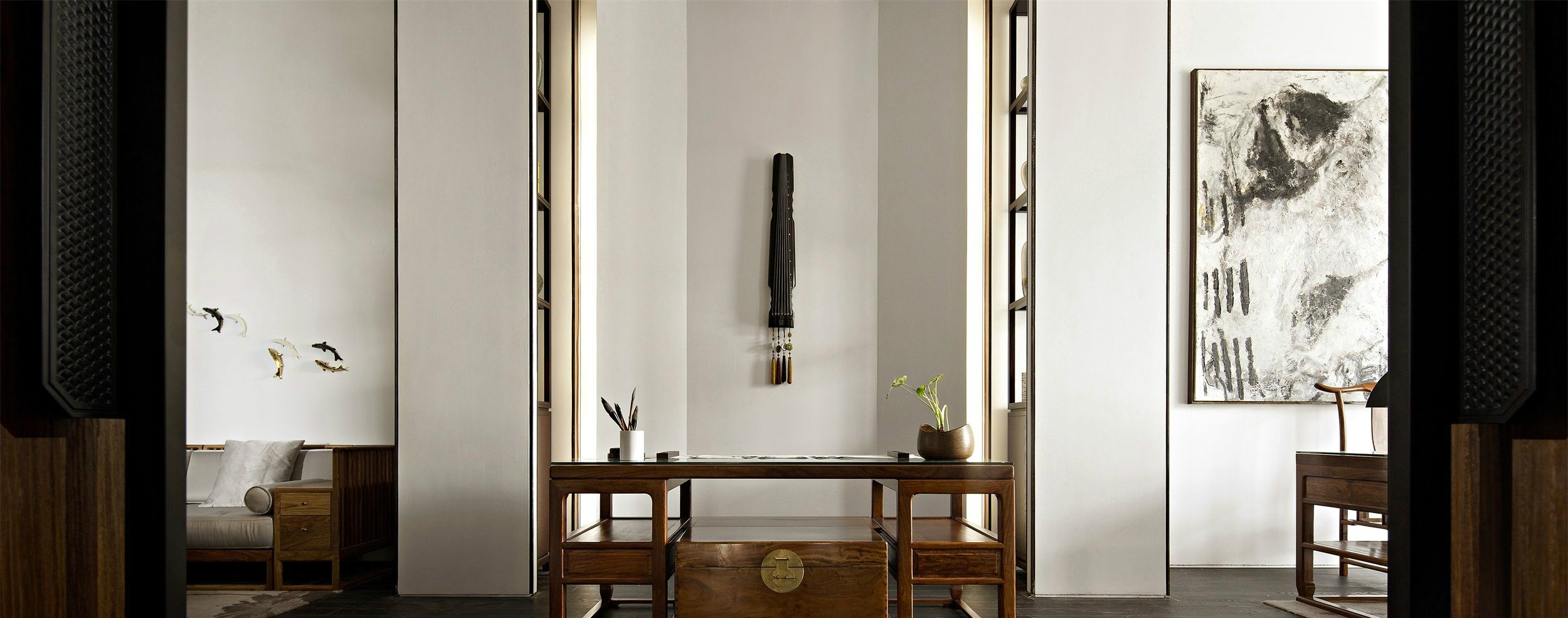 上海辦公室裝修水墨風(fēng)裝修設(shè)計-第1張圖片-上海古都建筑設(shè)計集團