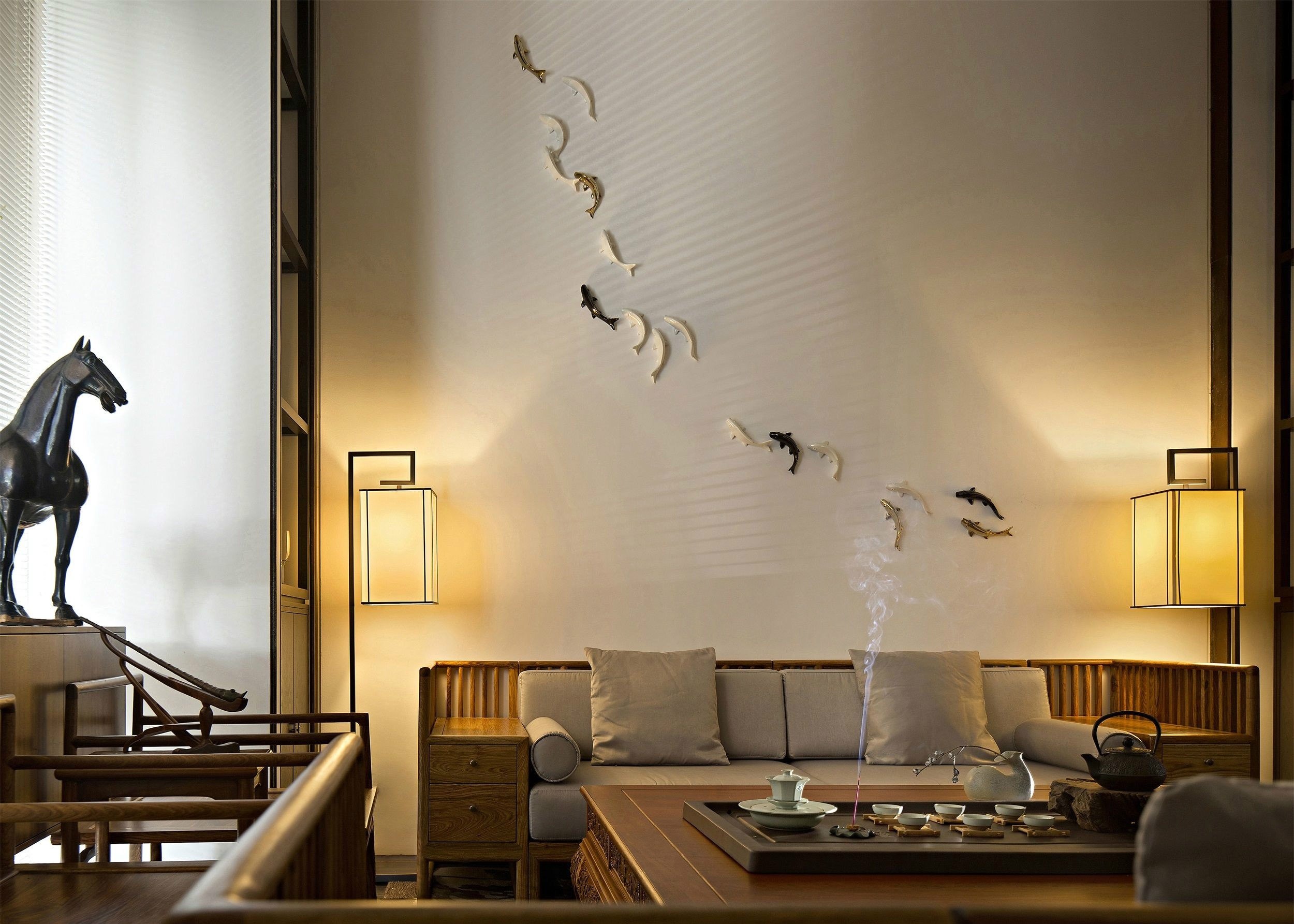 上海辦公室裝修水墨風(fēng)裝修設(shè)計-第3張圖片-上海古都建筑設(shè)計集團