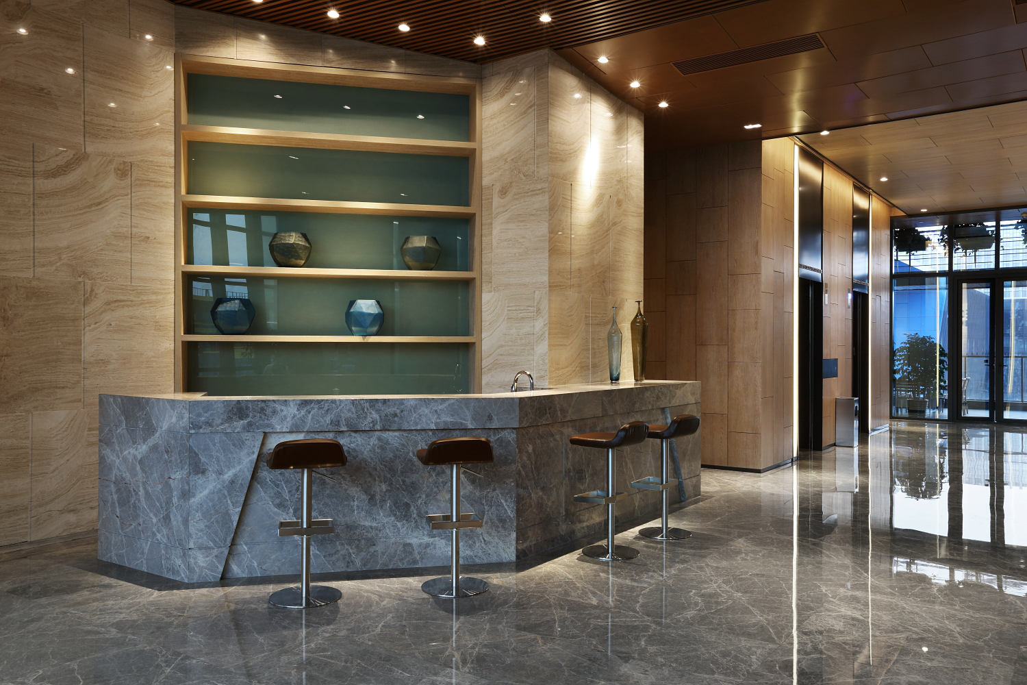 金山區300平物業公司辦公室裝修設計-第8張圖片-上海古都建筑設計集團