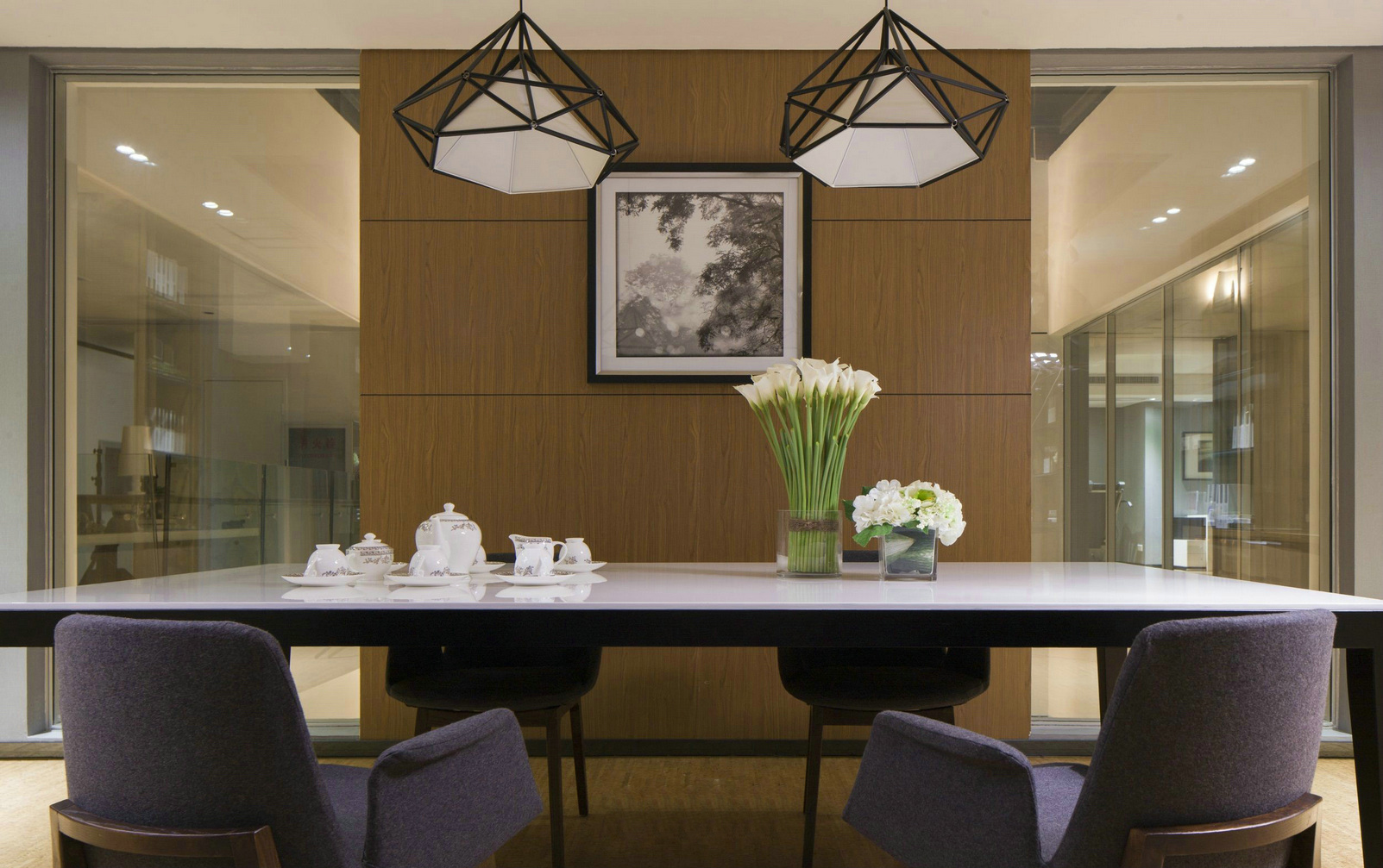 上海現代時尚風格辦公室裝修設計-第6張圖片-上海古都建筑設計集團