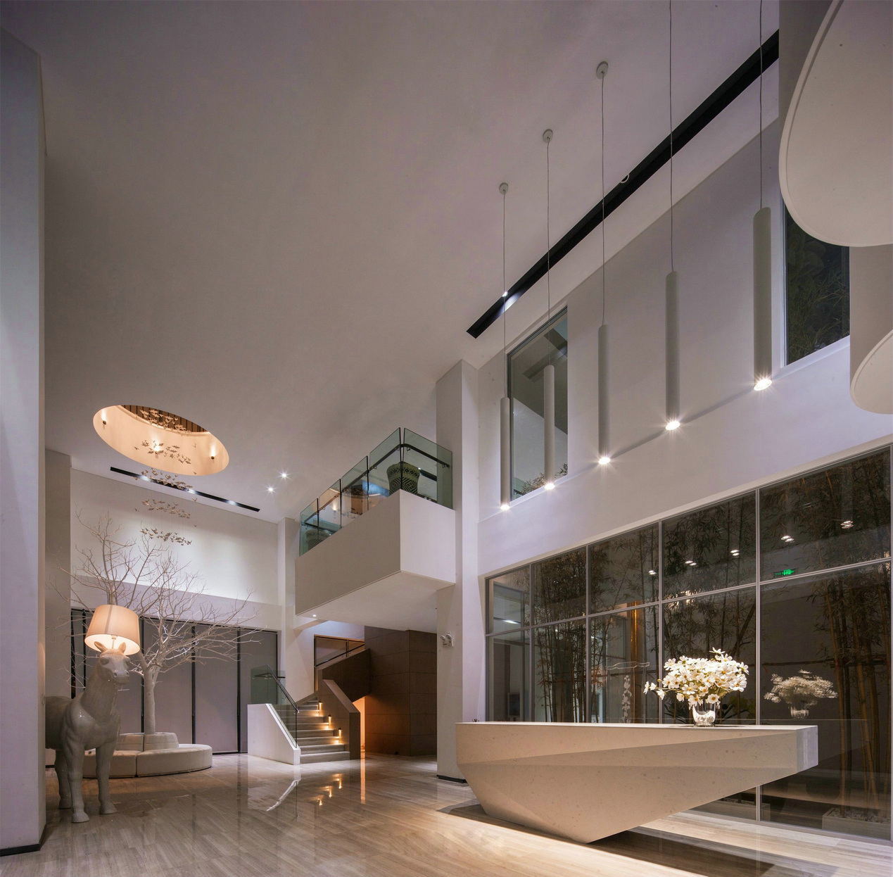 上海現代時尚風格辦公室裝修設計-第9張圖片-上海古都建筑設計集團