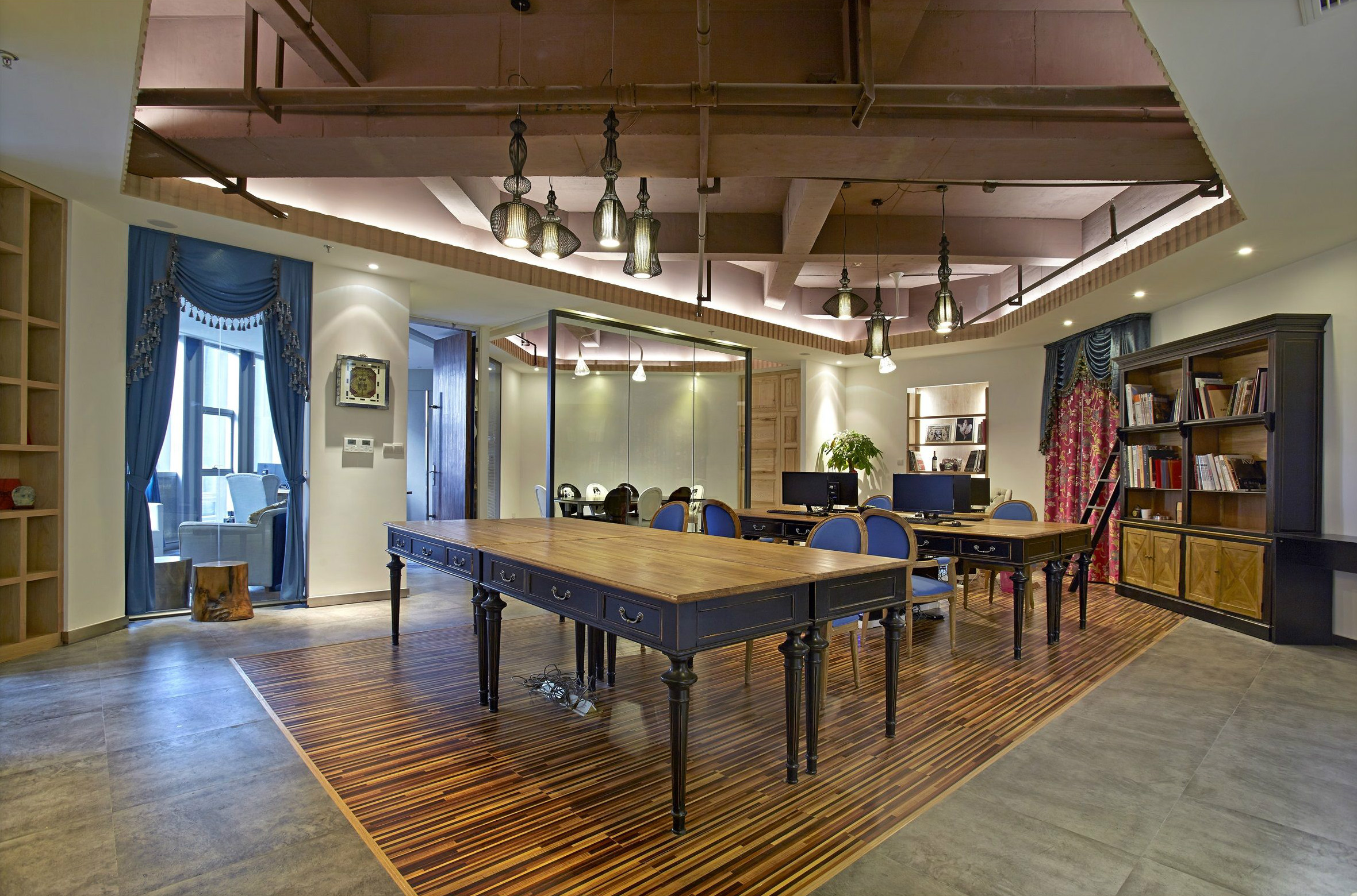 浦東新區紡織品公司辦公室裝修設計-第1張圖片-上海古都建筑設計集團