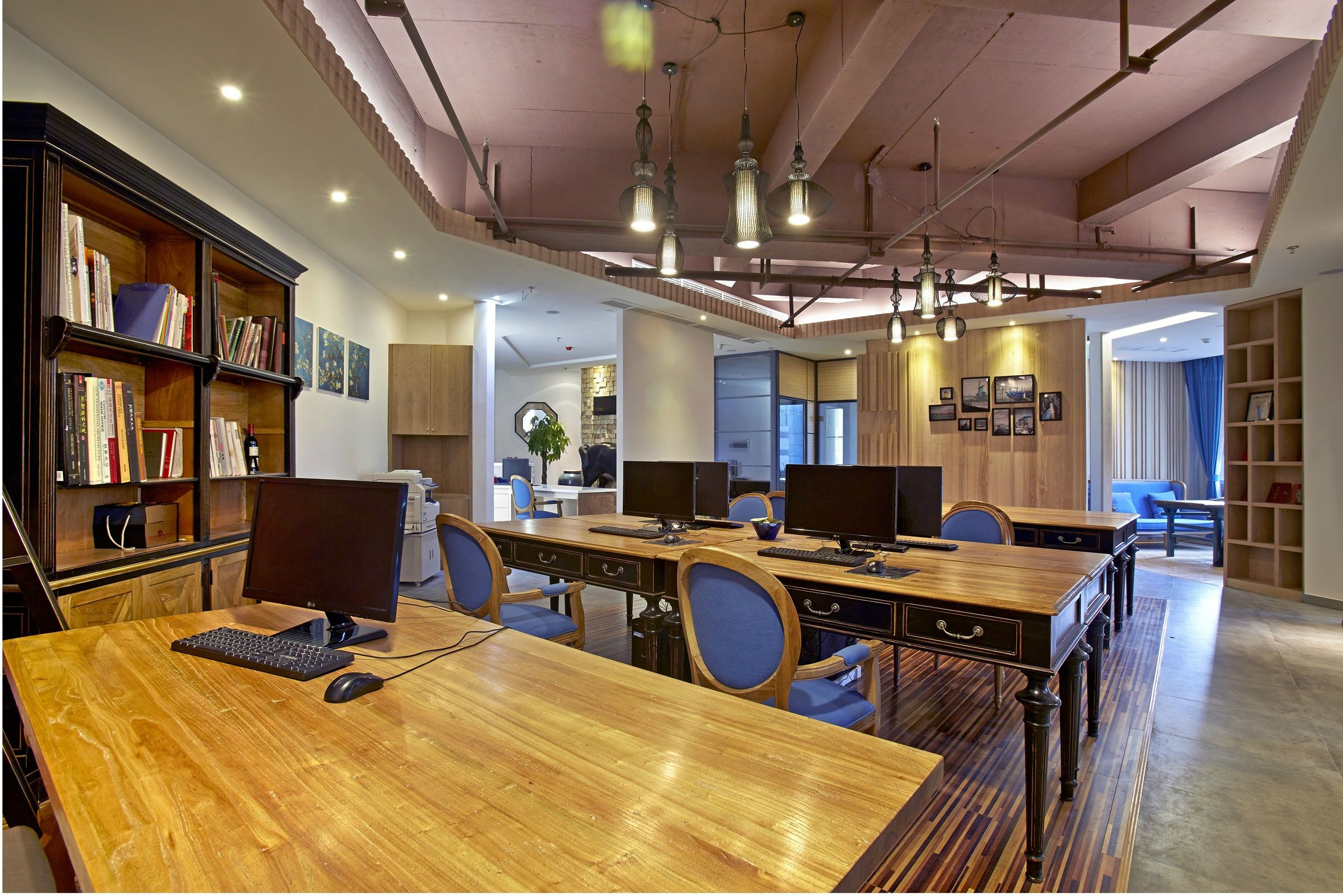 浦東新區紡織品公司辦公室裝修設計-第4張圖片-上海古都建筑設計集團