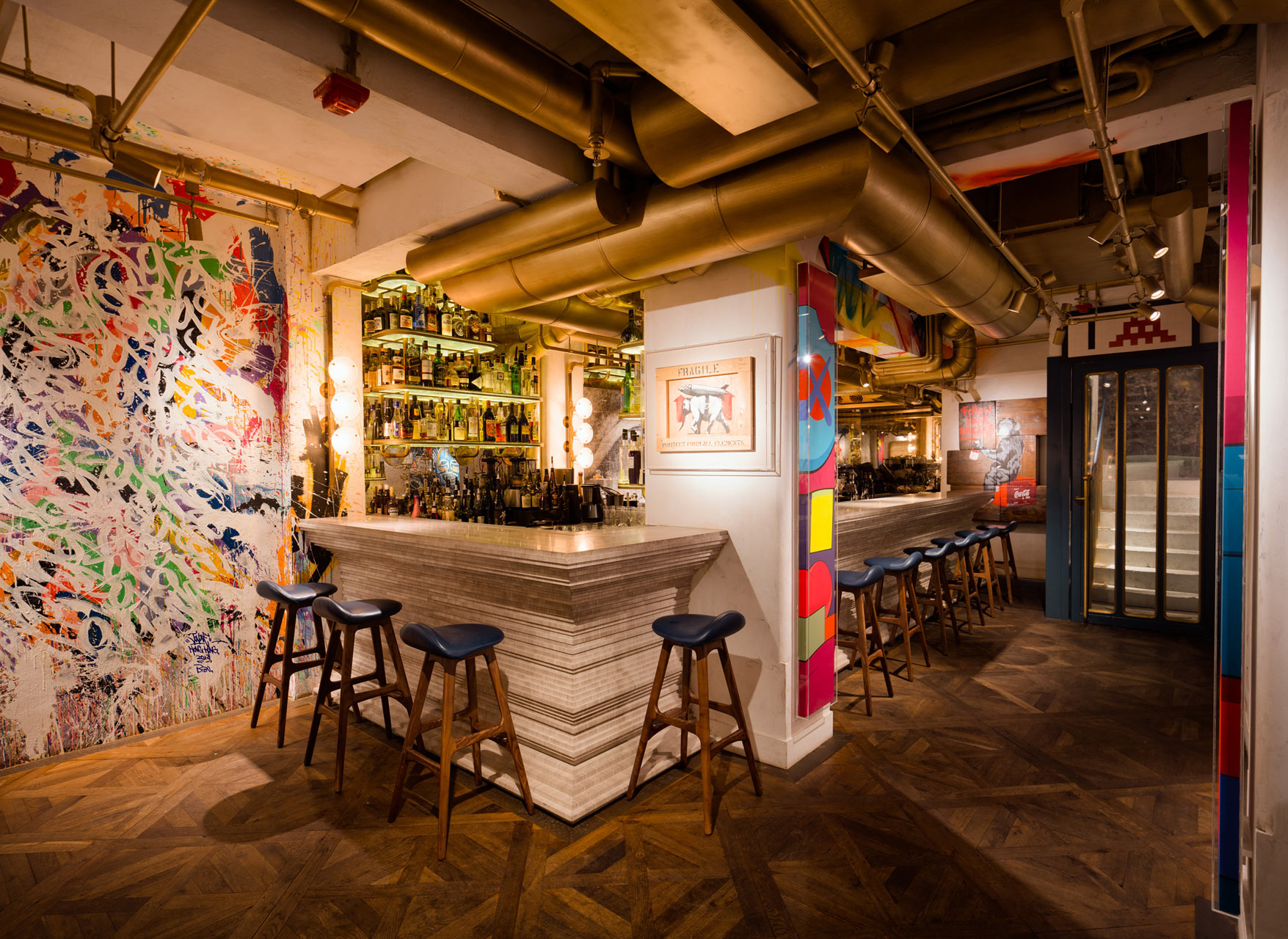 浦東新區(qū)復(fù)古西餐廳裝修設(shè)計-第4張圖片-上海古都建筑設(shè)計集團(tuán)