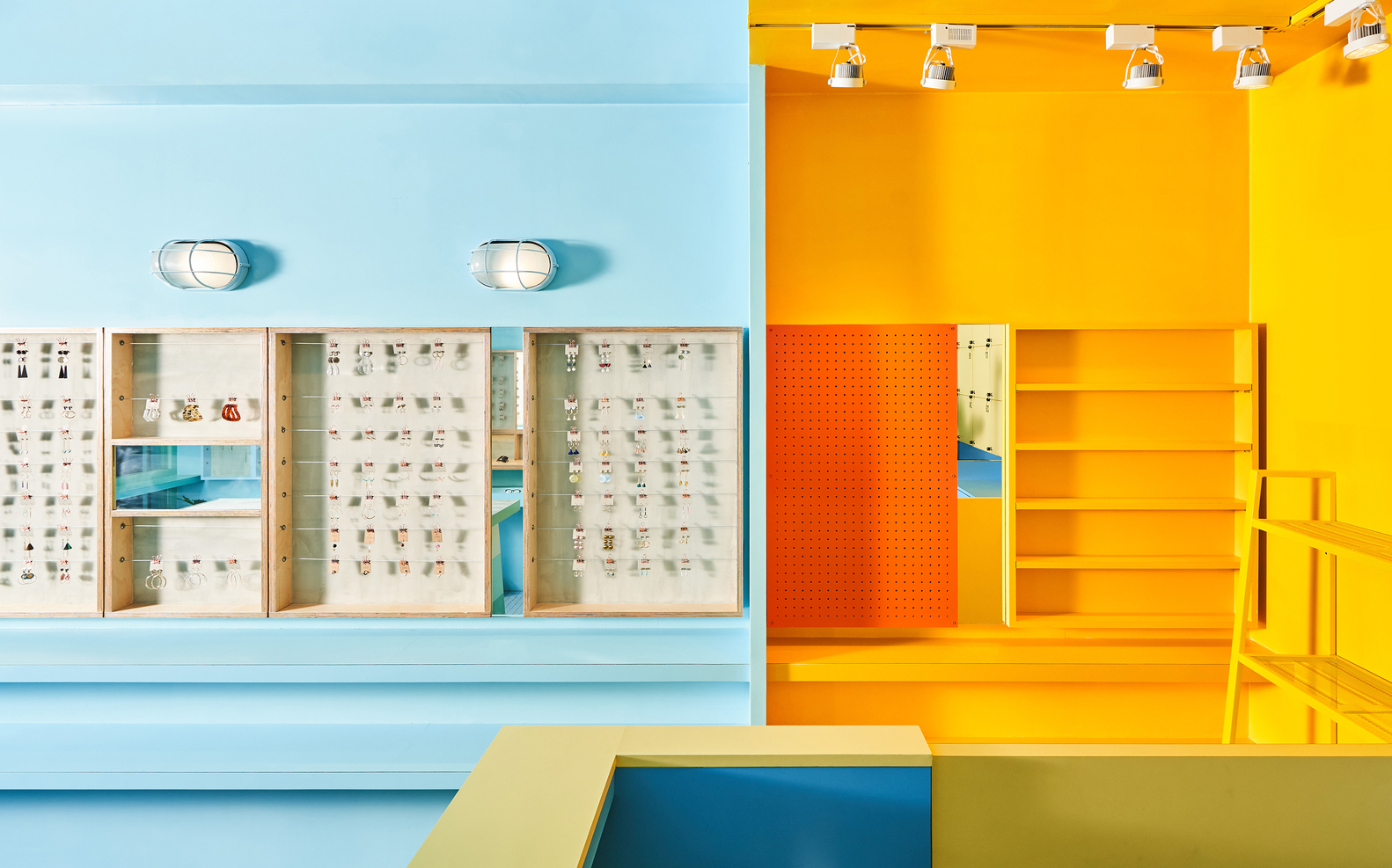 黃浦區多元色彩飾品店裝修設計-第3張圖片-上海古都建筑設計集團