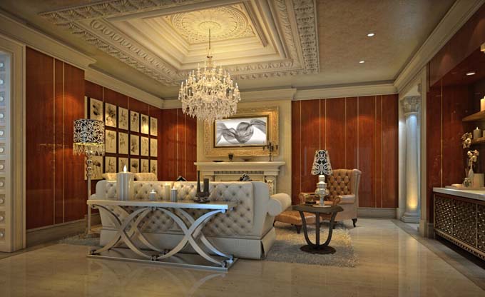 普陀區歐式風格美容會所裝修設計-第4張圖片-上海古都建筑設計集團