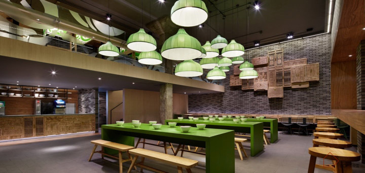 虹口區混搭風格面館裝修設計-第4張圖片-上海古都建筑設計集團