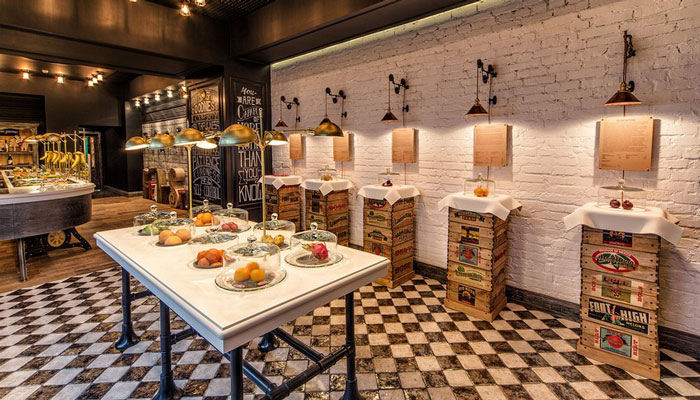 復古風水果店裝修設計-第4張圖片-上海古都建筑設計集團