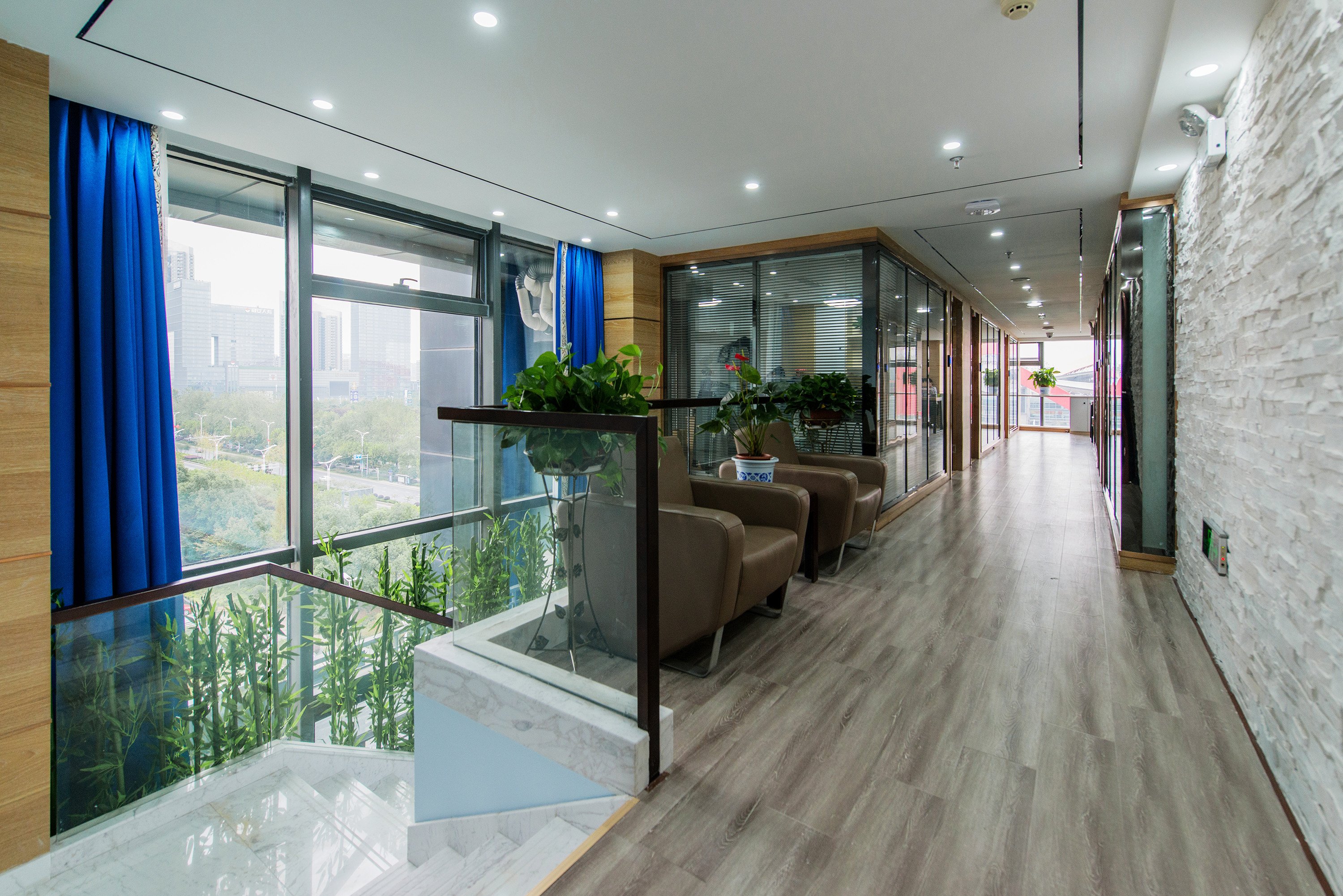 虹口區綠色人文辦公室裝修設計-第6張圖片-上海古都建筑設計集團